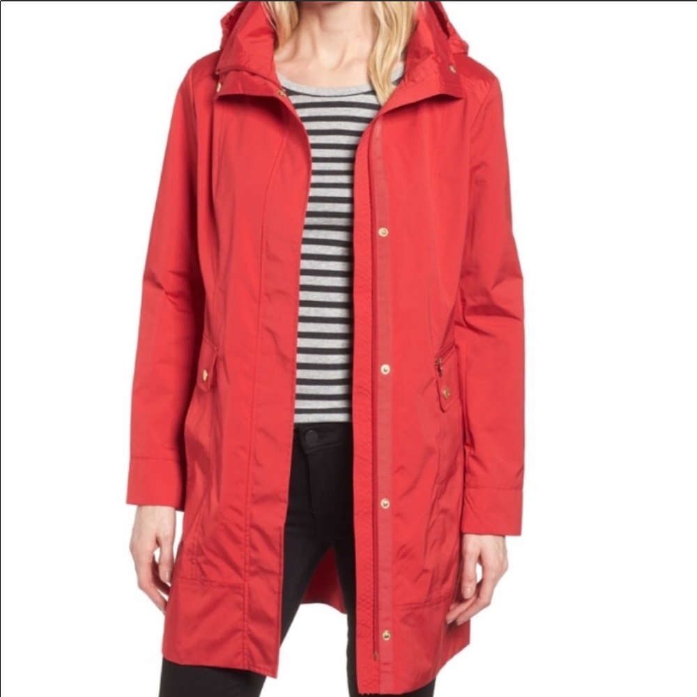 Cole Haan Signature Bow Raincoat